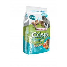 Crispy snack popcorn rongeurs