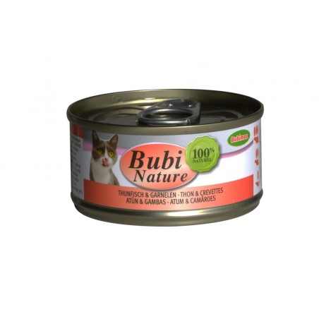 Pâtée Bubi Nature Chat - Thon & Crevettes - 70g