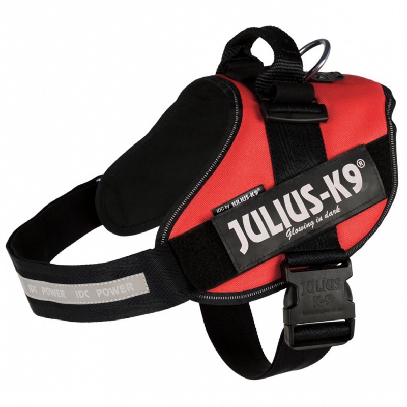 Harnais JULIUS K9 Power - Rouge