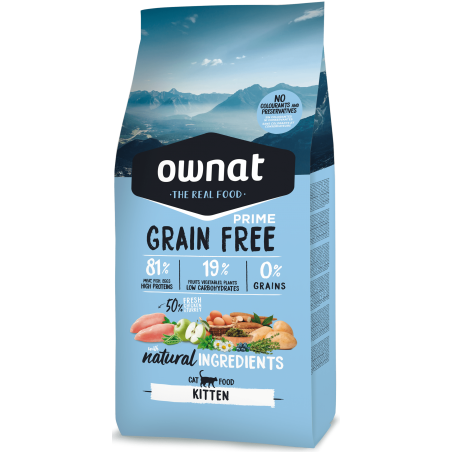 OWNAT Prime Grain Free - Chaton