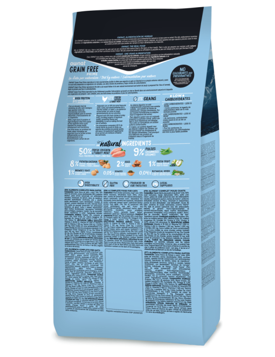 OWNAT Prime Grain Free - Chaton