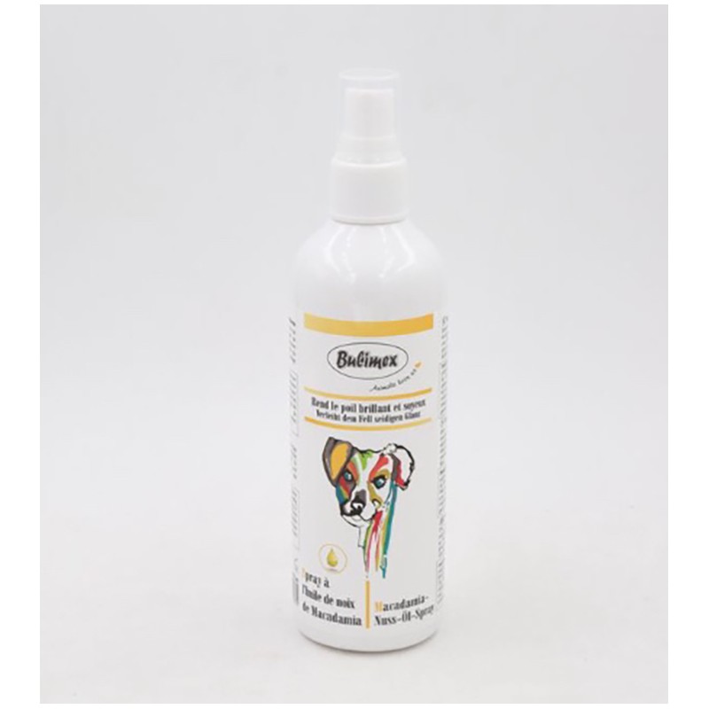 Spray à l'Huile de Noix de Macadamia - Pour Chien