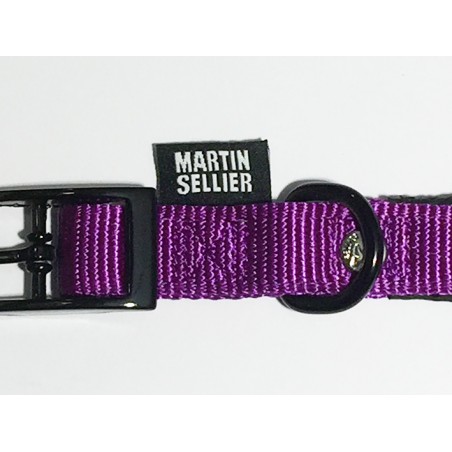 Collier Nylon Confort Mauve