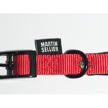 Collier Nylon Confort Rouge