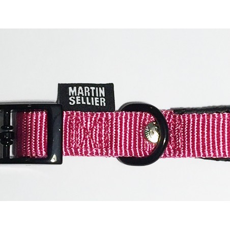 Collier Nylon Confort Rose