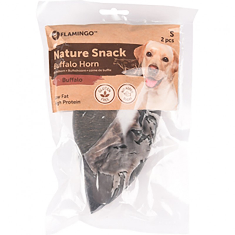 Corne de Buffle - friandise de mastication pour chiens