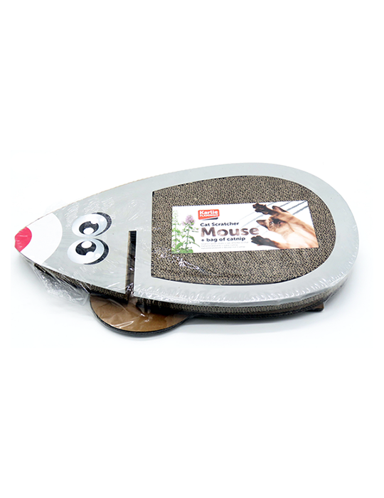Griffoir pour Chat + sac d'Herbe à Chat