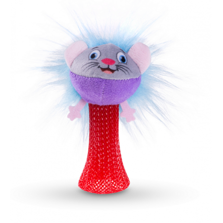 Peluche pour Chat - Souris Sauteuse