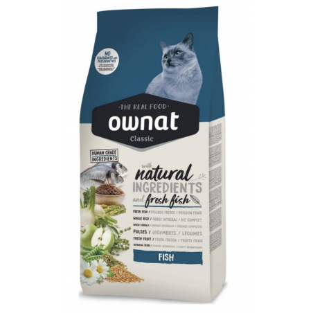 OWNAT Classic Fish - Chat Adulte