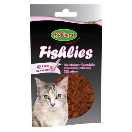 Fishlies Friandises au Saumon - Pour Chat