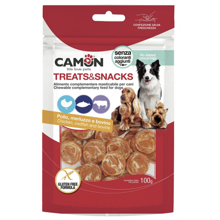 Snacks à mâcher - Forme Pastilles - pour Chien