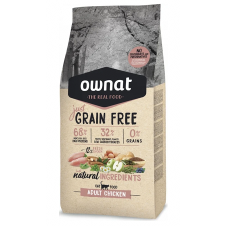OWNAT Just Grain Free - Chat Adulte