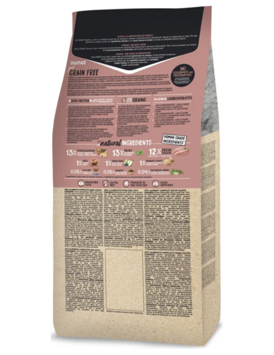 OWNAT Just Grain Free - Chat Adulte