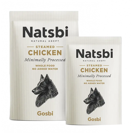 Natsbi - Pâtée Vapeur Gastronomique - Au Poulet