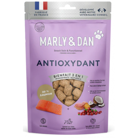 Snack au Saumon pour Chien - ANTIOXYDANT - Marly & Dan