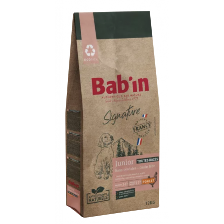 BABIN SIGNATURE - Chien Junior - Sans Céréales