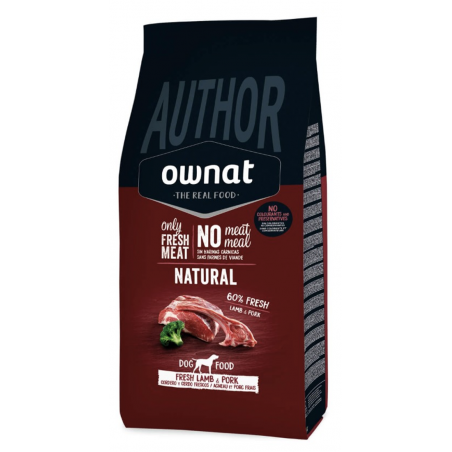 OWNAT AUTHOR Agneau & Porc - Low Grain - pour Chien Adulte