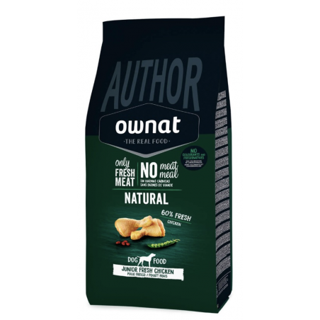 OWNAT AUTHOR Poulet - Low Grain - pour Chien Junior