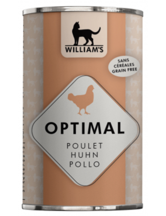 WILLIAM'S OPTIMAL - Pâtée Pour Chat - au Poulet