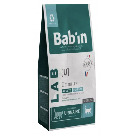 BABIN LAB - Chat Adulte - Sensibilité Urinaire - au Poisson