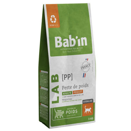 BABIN LAB - Chat Adulte - Perte de Poids