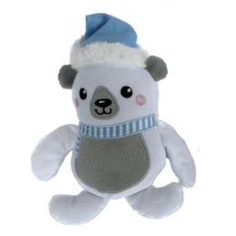 Peluche "Ours Polaire de Noël"