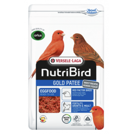 NUTRIBIRD GOLD Pâtée - Oiseaux facteur rouge