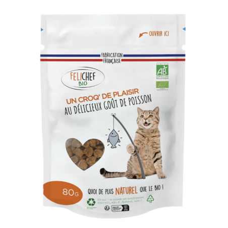 FELICHEF Bio Chat - Friandises au Poisson