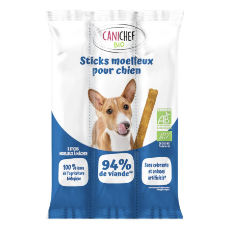 CANICHEF Bio - Sticks à mâcher