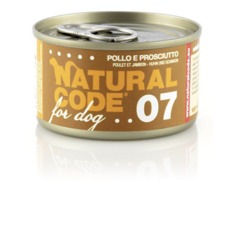 NATURAL CODE Chien - Poulet et Jambon