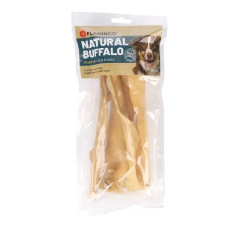 Natural Buffalo - Peau de tête de Buffle séchée