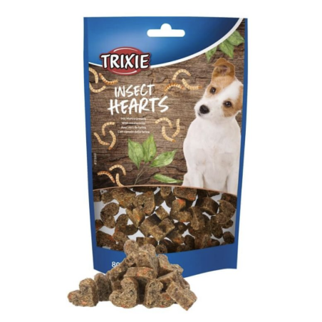 Insect Heart - Snacks avec Larves de Vers de Farine