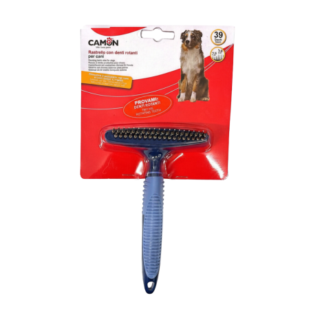 Rateau à dents pivotantes pour Chiens