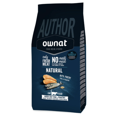 OWNAT AUTHOR CHAT - Poisson Gras & Poulet