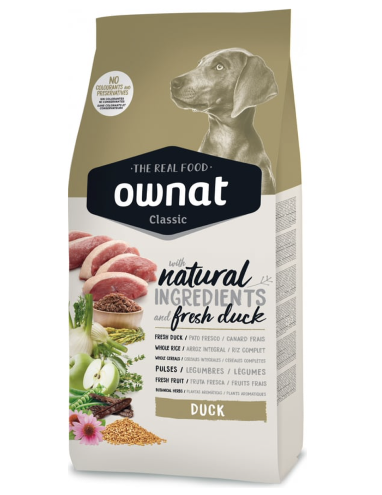 Croquettes chien Ownat classic Fish