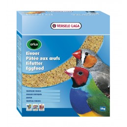 Pâtée aux oeufs sèche oiseaux exotiques 5kg ORLUX