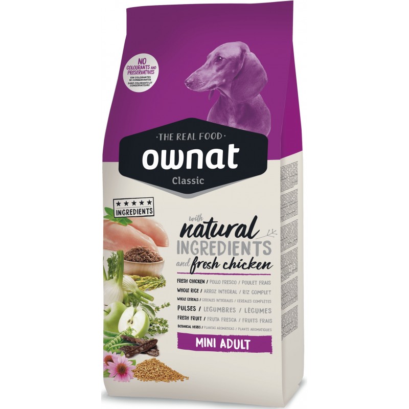 OWNAT Chien Mini Adulte Classic