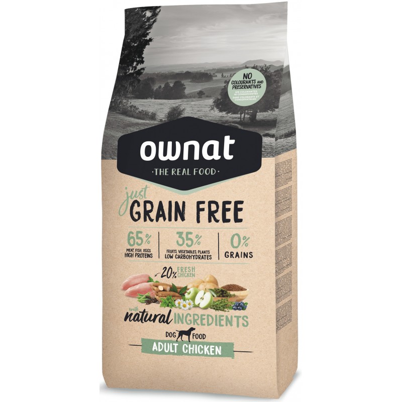 OWNAT Just Grain Free poulet 14kg