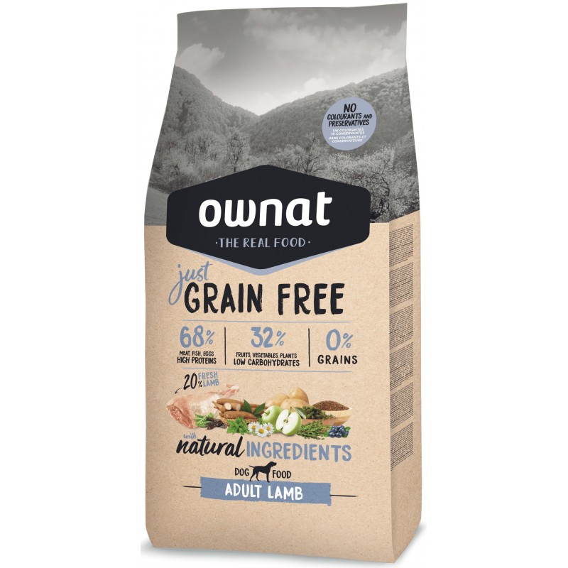 OWNAT Just Grain Free Lamb 14kg