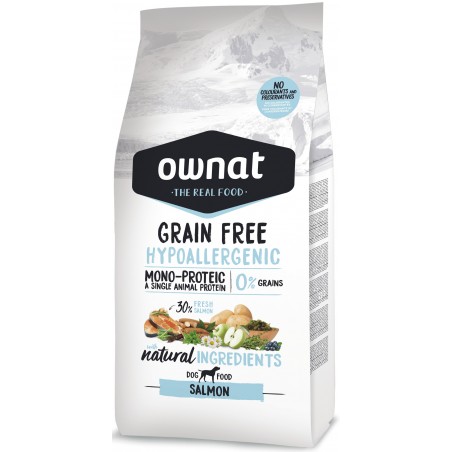 OWNAT Hypoallergénique Grain Free - Au Saumon